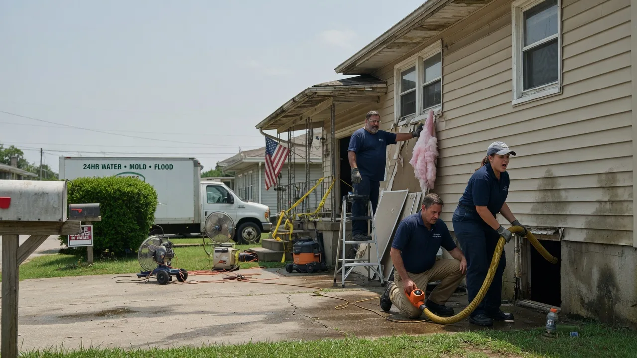 Water Damage Repair in Pipersville, PA near me